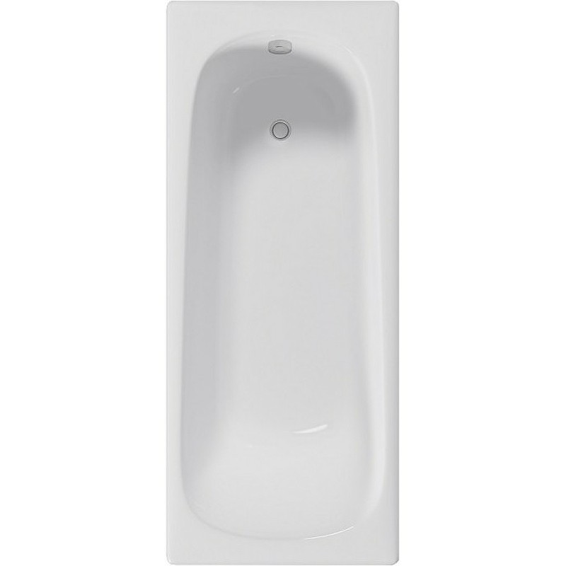 Чугунная ванна Delice Continental Limited Edition 165x70 DLR230644 без отверстий под ручки и антискользящего покрытия