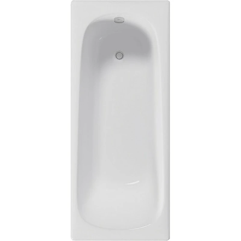 Чугунная ванна Delice Continental Limited Edition 165x70 DLR230644 без отверстий под ручки и антискользящего покрытия