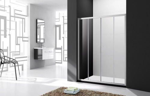 Душевая дверь Cezares Molveno 170 MOLVENO-BF-2-170-C-Cr-IV профиль Хром стекло прозрачное
