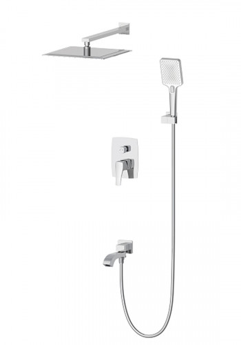 Душевая система Wonzon &amp; Woghand Flex WW-88939072-BN цвет Брашированный никель