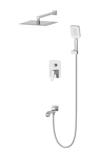 Душевая система Wonzon & Woghand Flex WW-88939072-BN цвет Брашированный никель