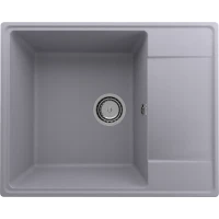 Кухонная мойка Ulgran Quartz Prima 605-05 Бетон искусственный камень (литьевой мрамор) встраиваемый