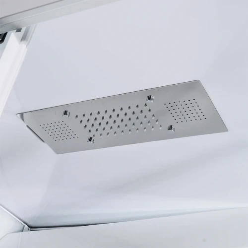 Душевая кабина Orans 130x90 L 86155al с гидромассажем профиль Белый задние стенки Белые