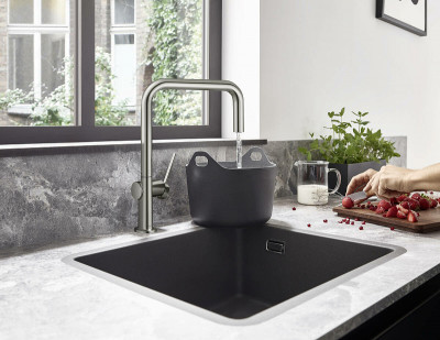 Смеситель для кухни Hansgrohe Talis M54 72806800 Сталь латунь