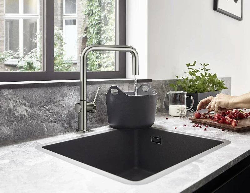 Смеситель для кухни Hansgrohe Talis M54 72806800 Сталь латунь