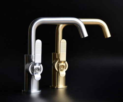 Смеситель для раковины Bronze de Luxe 1760'S 1178CG Золото матовое латунь