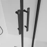 Душевой уголок Veconi Evo 200 B 120х90 E2-B-12090-01-C9 профиль Черный матовый стекло прозрачное