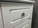 Тумба с раковиной Comforty Тбилиси 90 00003132630 Белая МДФ / ЛДСП