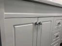 Тумба с раковиной Comforty Тбилиси 90 00003132630 Белая МДФ / ЛДСП