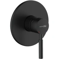 Смеситель для душа WasserKRAFT Gollach 3351 Черный матовый латунь встраиваемый