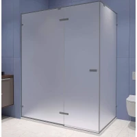 Душевой уголок RGW Stilvoll SV-040Gr 100х80 353204008-210 профиль Серый стекло матовое-сатинат