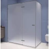 Душевой уголок RGW Stilvoll SV-040Gr 100х80 353204008-210 профиль Серый стекло матовое-сатинат