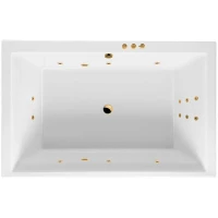 Акриловая ванна Excellent Crown Lux 190x120 WAEX.CRO19.SMART.GL с гидромассажем