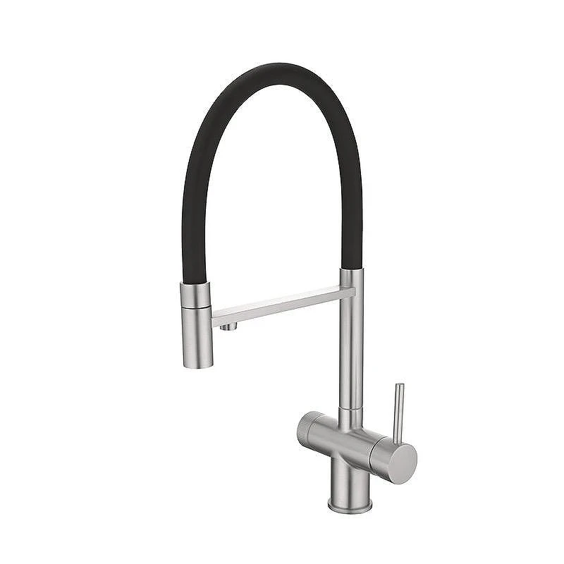 Смеситель для кухни Emar PVD ЕС - 7024 цвет Satin
