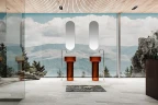 Раковина Abber Kristall 45 AT2702Opal Коричневая полиэфирная смола напольный