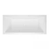 Акриловая ванна Excellent Heaven Slim 180x80 WAEX.HEV18S.LINE.WH цвет Белый с гидромассажем форсунки Белые