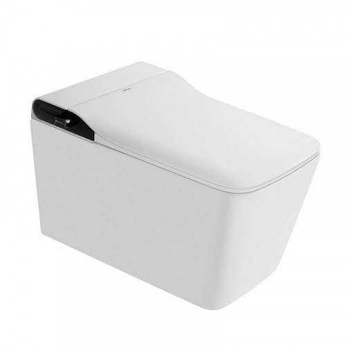 Комплект унитаза биде с инсталляцией Abber Rechteck AC1215S-AC0101P цвет Белый с сиденьем Микролифт