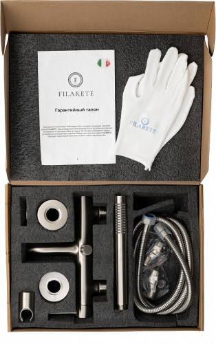 Смеситель для ванны FILARETE Roun FL2120NK цвет Никель