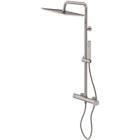Душевая система Gattoni Soffio 8195/PDDS Темный никель шлифованный