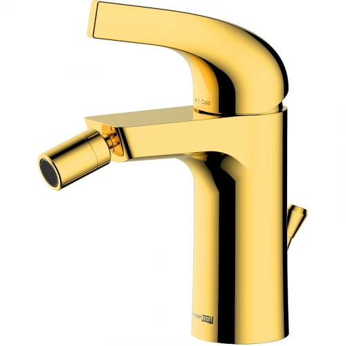Смеситель для биде WasserKRAFT Sauer 7106 Золото латунь