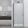 Душевая дверь Vincea Alpha 90 VDP-3AL900CLGM профиль Вороненая сталь стекло прозрачное