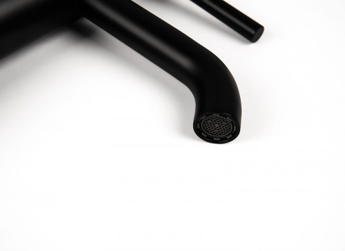 Смеситель для раковины Knotlor Eclipse SS-20/BL цвет Черный матовый