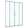 Душевая дверь Loranto 170 CS-AB04GG-170 профиль Серый матовый стекло прозрачное