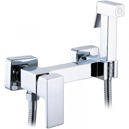 Гигиенический душ со смесителем Viko V-4909 Хром латунь на стену