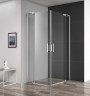 Душевой уголок Cezares Slider 110х90 SLIDER-AH-2-80/90-100/110-C-Cr профиль Хром стекло прозрачное