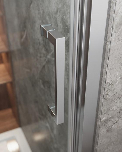 Душевая дверь Cezares Molveno 90 MOLVENO-BF-3-90-C-Cr-IV профиль Хром стекло прозрачное