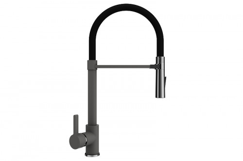 Смеситель для кухни Ulgran Quartz UQ-024-09 цвет Асфальт