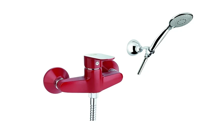 Смеситель для душа Fiore Kevon Chic 81RX6510 цвет Хром Красный