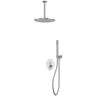 Душевая система Whitecross Y brushed nickel YSET12NIB Брашированный никель латунь встраиваемый