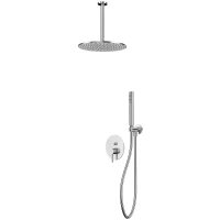 Душевая система Whitecross Y brushed nickel YSET12NIB Брашированный никель латунь встраиваемый
