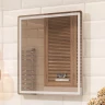 Зеркало Vigo Geometry Media Voice 60 044 с подсветкой c сенсорным выключателем и подогревом