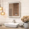Зеркало Vigo Geometry Media Voice 60 044 с подсветкой c сенсорным выключателем и подогревом