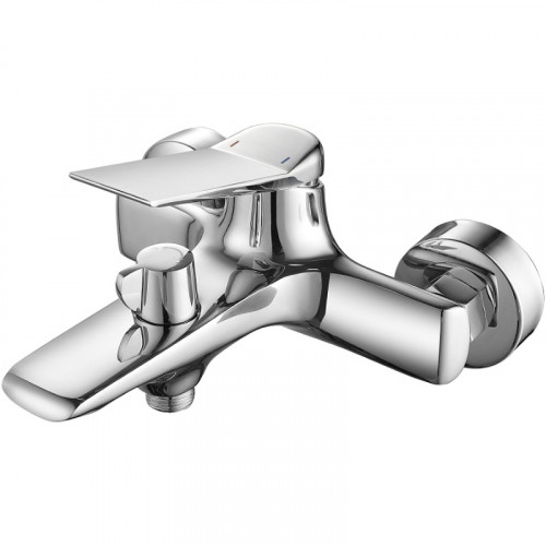 Смеситель для ванны beWash Ripple BVMM0BT135 Хром латунь на стену