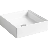Раковина Artceram Scalino 38 SCL001 01 00 Белая фарфор накладная