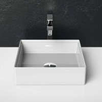 Раковина Artceram Scalino 38 SCL001 01 00 Белая фарфор накладная