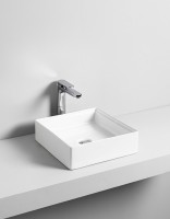 Раковина Artceram Scalino 38 SCL001 01 00 Белая фарфор накладная