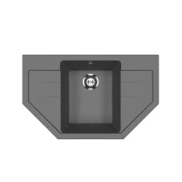 Кухонная мойка Ulgran Classic U-609-343 цвет Антрацит