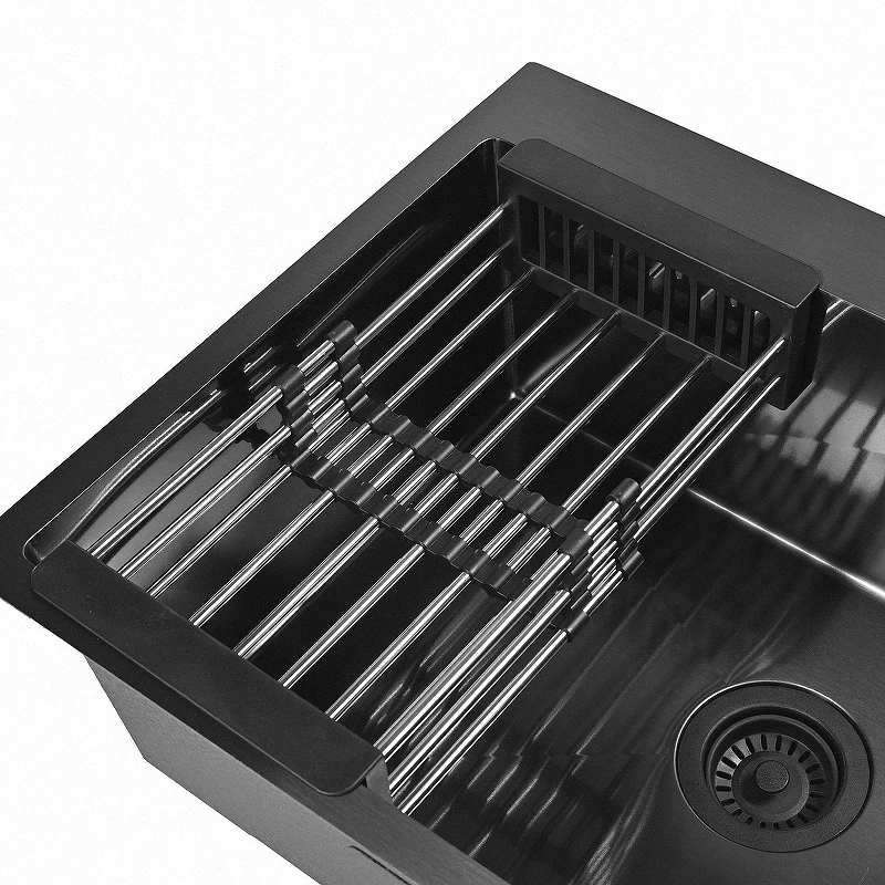 Кухонная мойка Wisent 60 WS36050B/WGER019B/W405B/W302644B/W4998-6-U со смесителем цвет Графит
