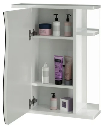 Зеркальный шкаф Mixline Классик 55 L 525512 Белый