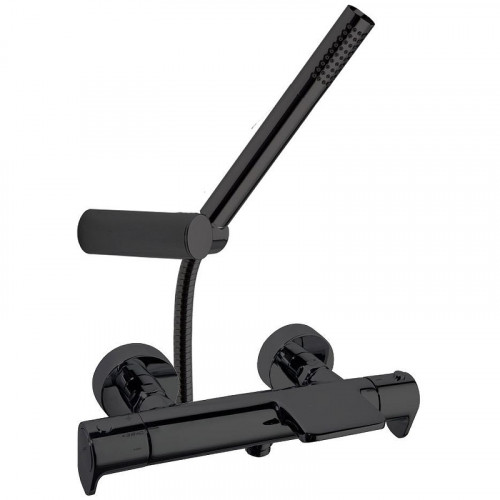 Смеситель для ванны Ramonsoler Alexia 363901DNM с термостатом Черный матовый