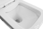 Унитаз Azario Boca AZ-1048 A подвесной Белый с сиденьем Микролифт