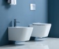 Унитаз Azario Boca AZ-1048 A подвесной Белый с сиденьем Микролифт