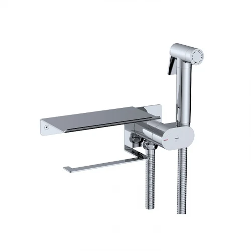 Гигиенический душ со смесителем RGW Shower Panels 581408221-01 цвет Хром