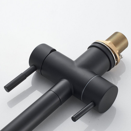 Смеситель для кухни Shevanik S468H цвет Черный