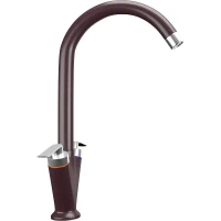 Смеситель для кухни Ulgran Classic U-011-345 Шоколад латунь