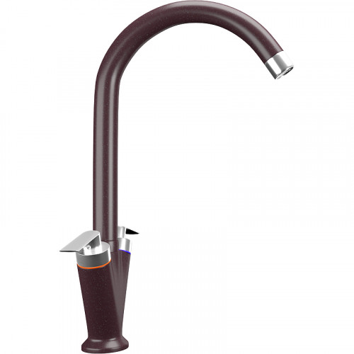 Смеситель для кухни Ulgran Classic U-011-345 Шоколад латунь